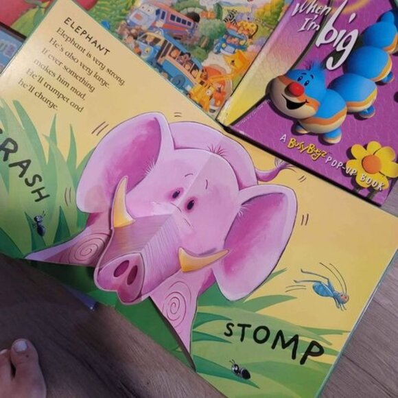 9 toddler pop up books. various conditions. some pop ups are broken and some mis - Picture 2 of 10